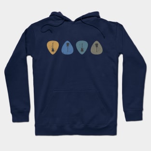 Guitars in Picks Hoodie